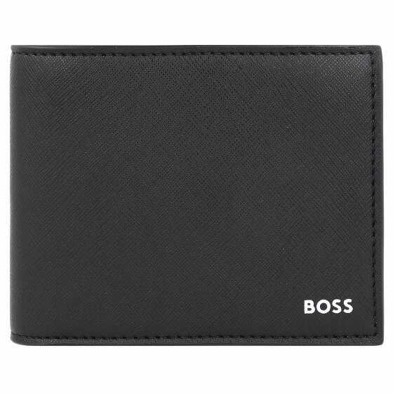 Boss Zair Wallet Leather 12 cm black