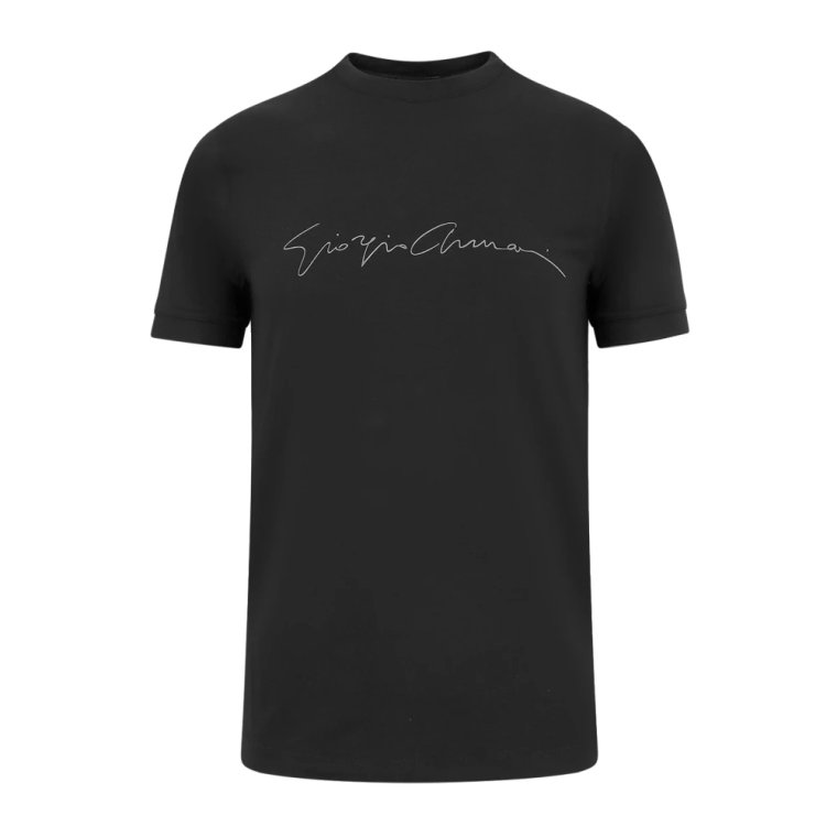 Eko-Wiskoza Crew-Neck T-Shirt Giorgio