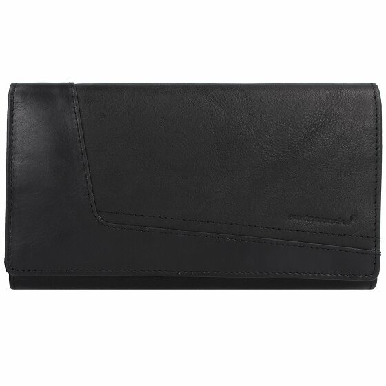 aunts & uncles Babcia Luxury Club Hazel Wallet Leather 19 cm blacksmoke