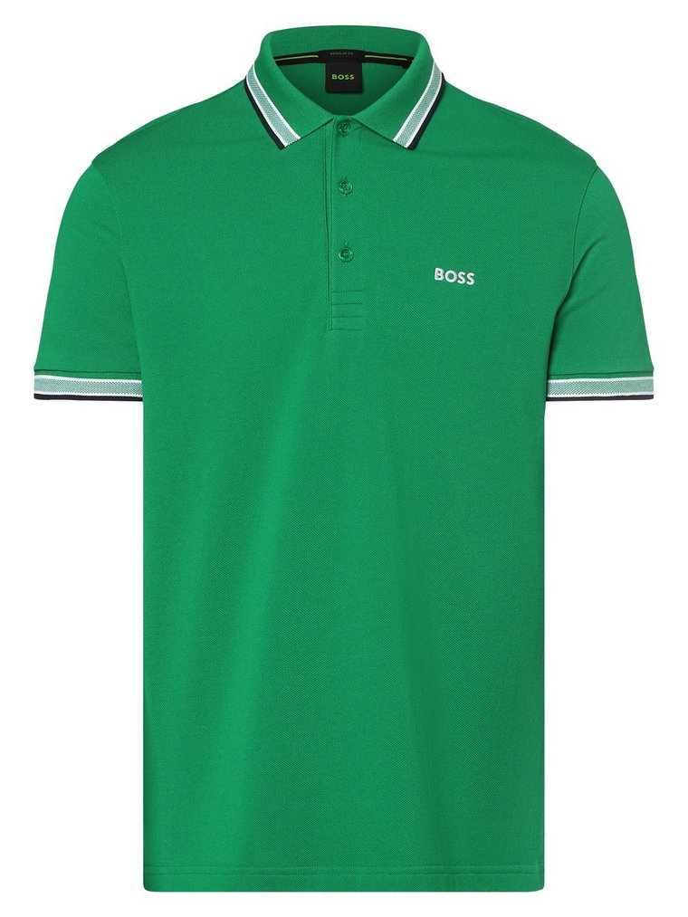 BOSS Green - Męska koszulka polo  Paddy, zielony