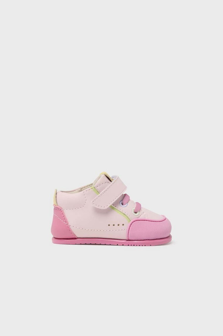 Mayoral sneakersy niemowlęce kolor różowy