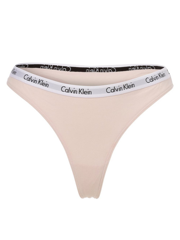 Calvin Klein - Stringi damskie, różowy