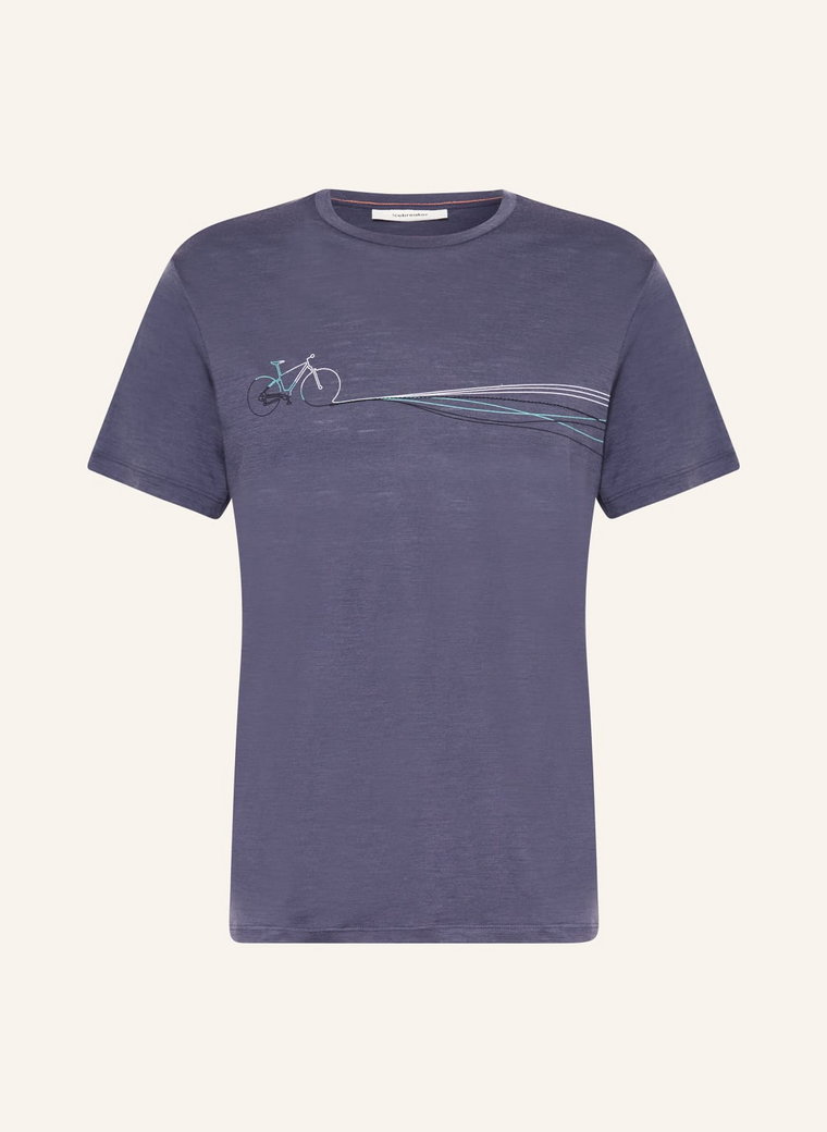 Icebreaker T-Shirt Merino 150 Tech Lite Iii Z Wełny Merino grau