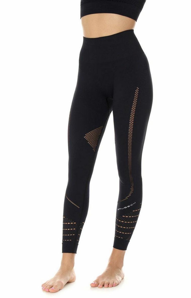 LE12910 legginsy damskie GYM dł., Kolor czarny, Rozmiar M, Brubeck