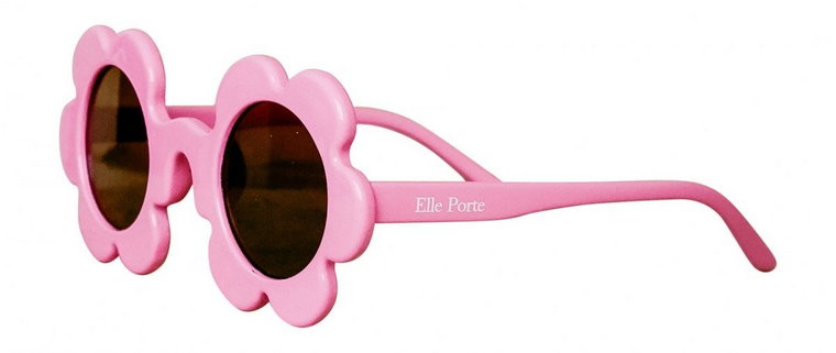 Elle Porte, okulary przeciwsłoneczne dla dzieci filtr UV400 Bubble Gum