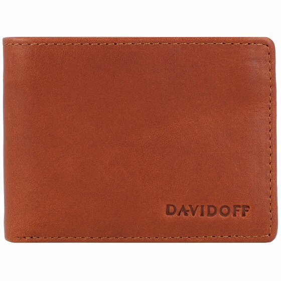 Davidoff Portfel Essentials RFID skóra 10 cm cognac