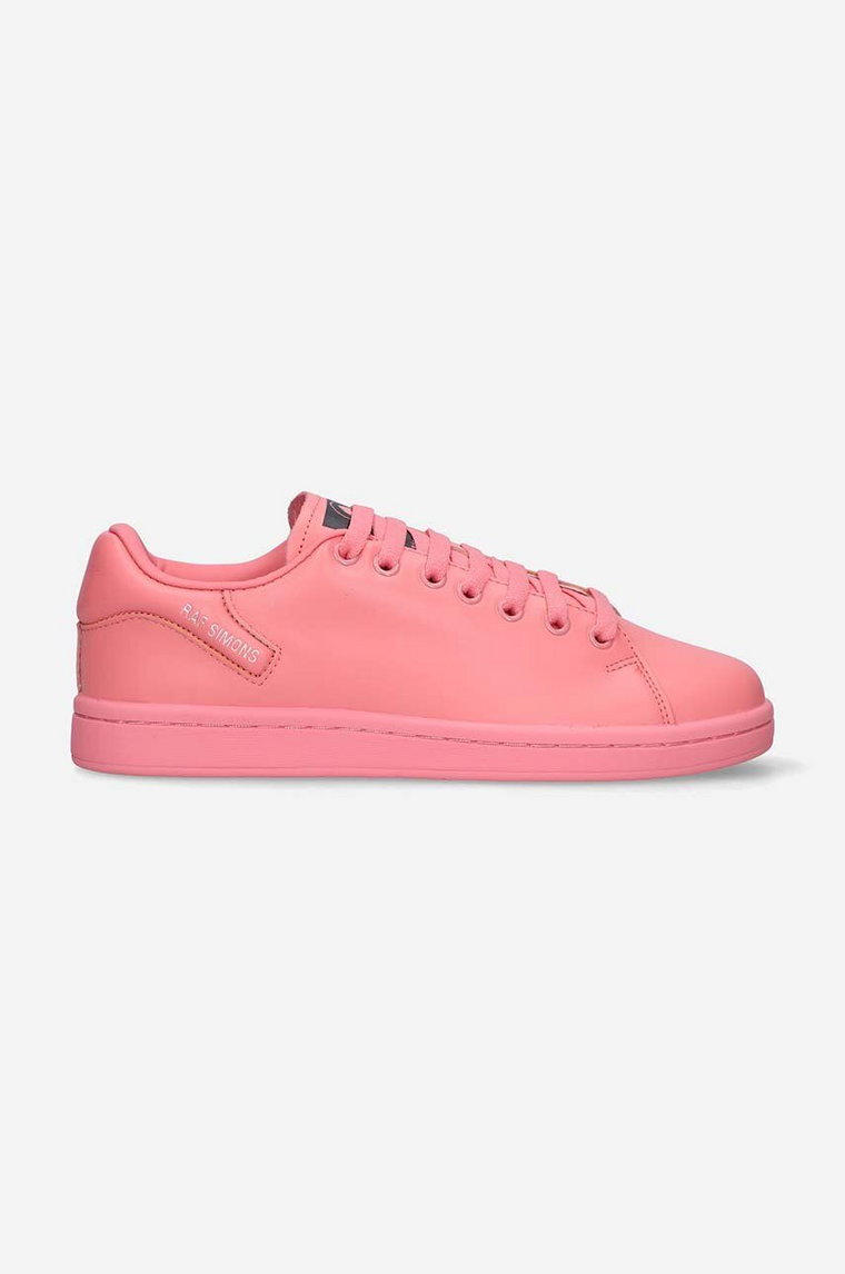 Raf Simons sneakersy skórzane Orion HR760003L.3309 kolor różowy HR760003L.3309-ROZOWY