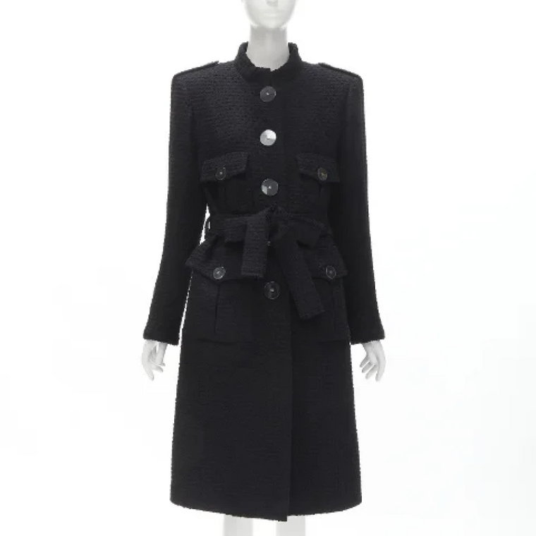 Pre-owned Wool outerwear Chanel Vintage