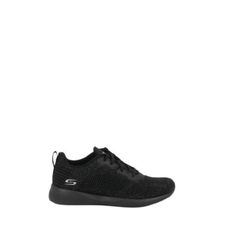 Total Glam Czarne Sneakersy dla Kobiet Skechers