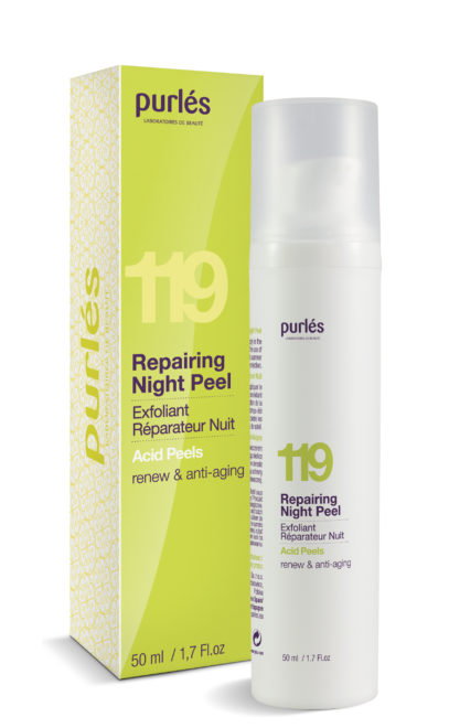 PURLES 119 Repairing Night Peel Odnawiający Krem Eksfoliujący 50 ml