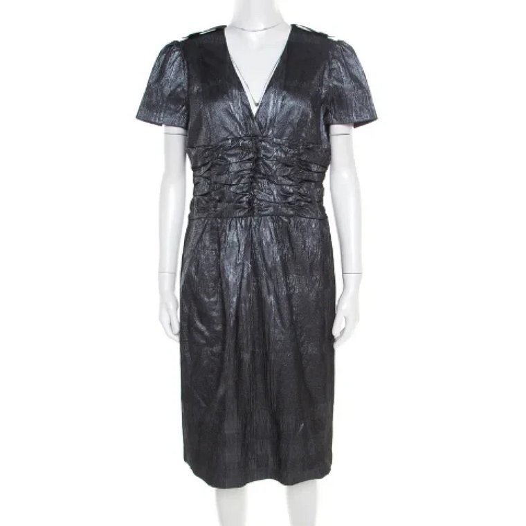 Pre-owned Fabric dresses Burberry Vintage