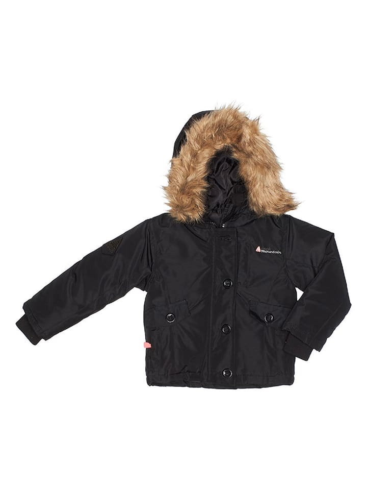 Peak Mountain Parka w kolorze czarnym