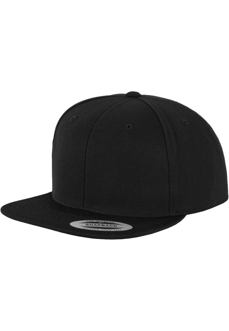 Czapka Z Daszkiem  Snapback Czarna Flexfit 6089M Classic