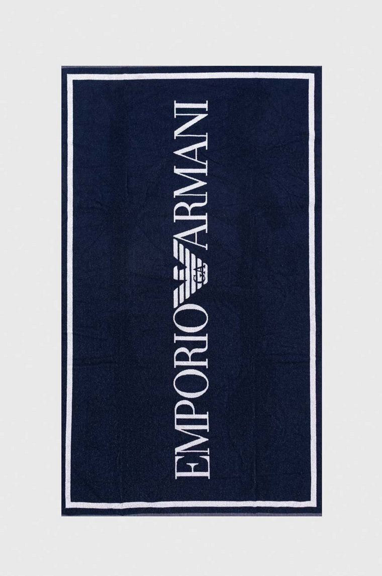 Emporio Armani Underwear ręcznik kolor granatowy