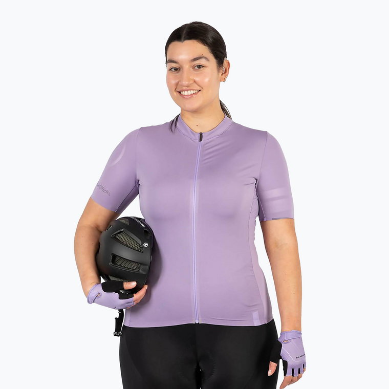 Koszulka rowerowa damska Endura Pro SL II S/S violet