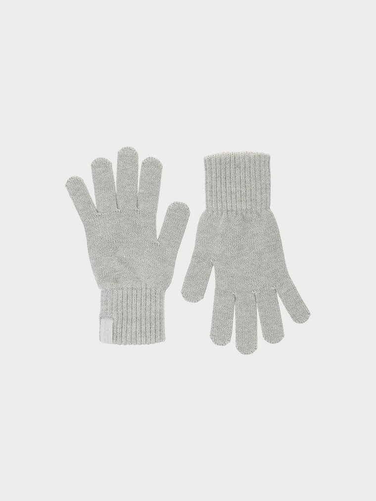 Rękawiczki z wiskozą damskie Outhorn - szare