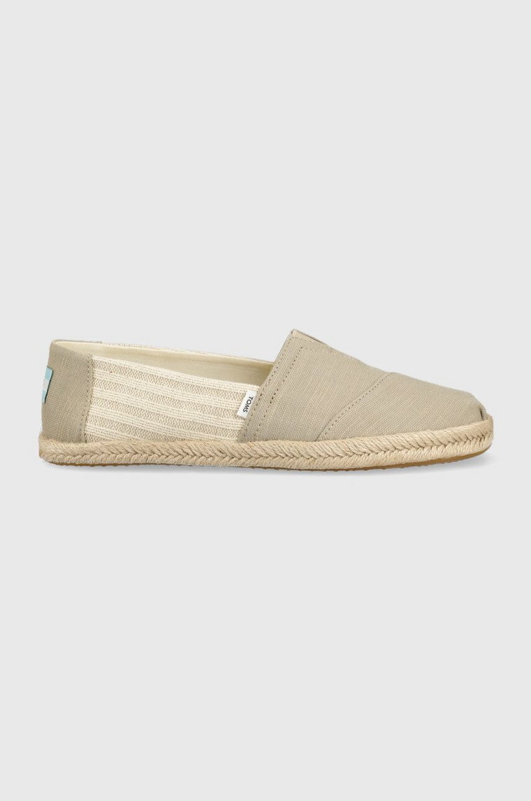 Toms espadryle Alpargata Rope kolor beżowy 10019673