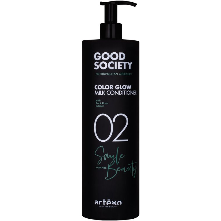 Artego, Good Society Color Glow Conditioner 02 1000, Odżywka Do Włosów Farbowanych, Pielęgnuje I Zabezpiecza Kolor, 1000 Ml