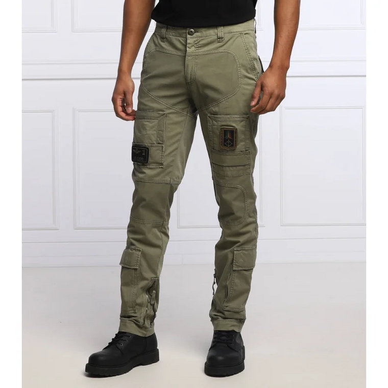 Aeronautica Militare Spodnie cargo ANTI-G | Regular Fit