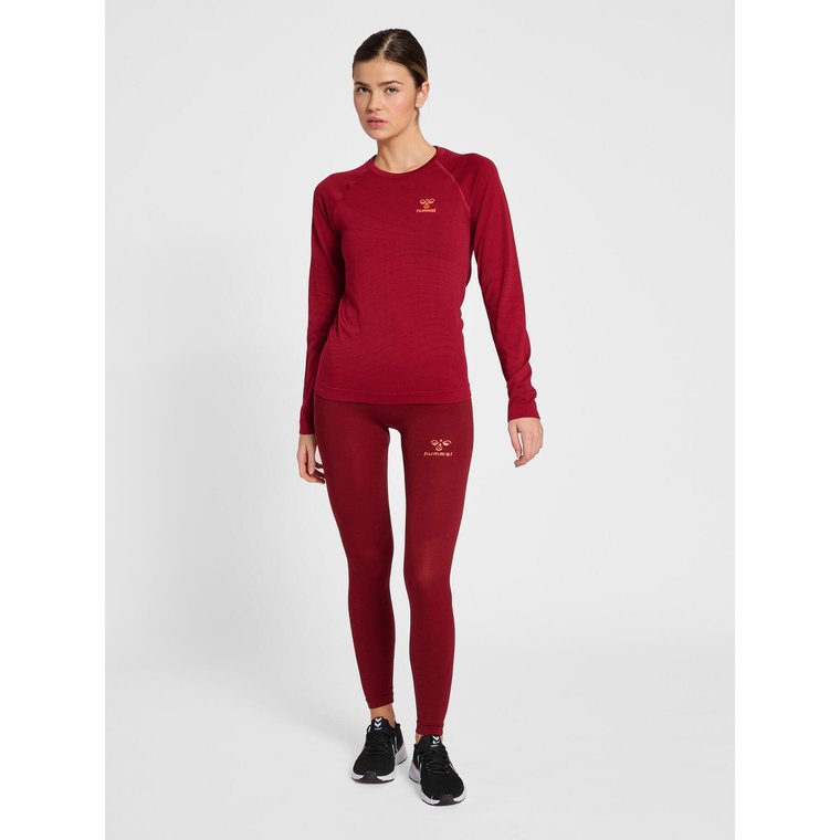 Damskie wysokie legginsy Hummel ON-Grid