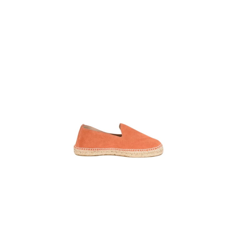 Espadryle z zamszu, 2cm podeszwa Manebí