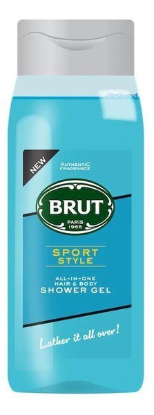 Brut Sport Style Żel do mycia ciała i włosów 500ml