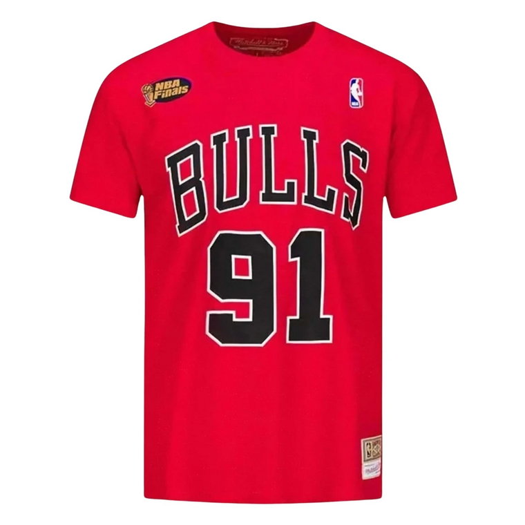 NBA Bulls Dennis Rodman T-shirt Mitchell & Ness