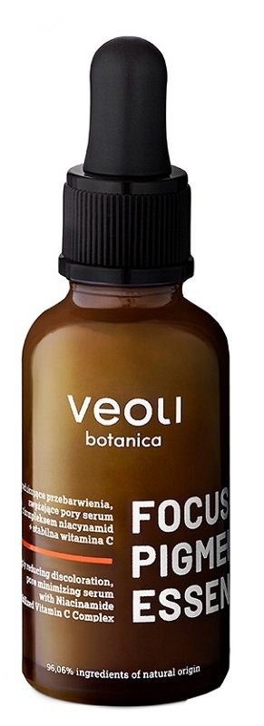 Veoli Botanica Focus Pigmentation Essence serum Redukujące Przebarwienia i Zwężające Pory