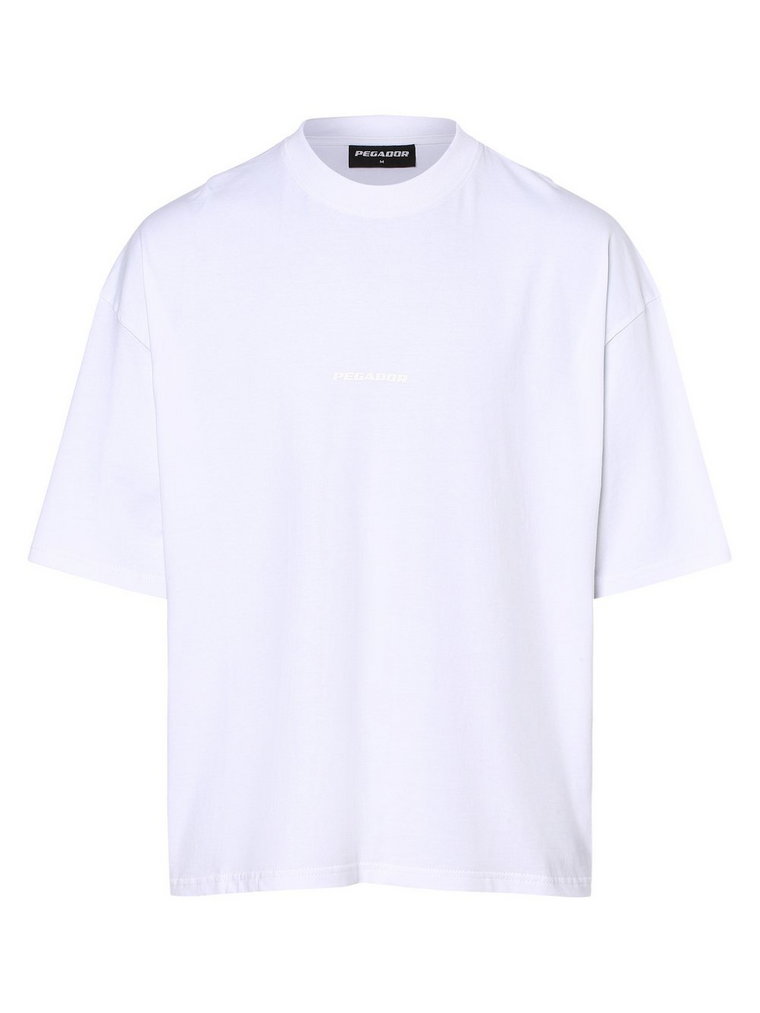 PEGADOR - T-shirt męski  Logo, biały