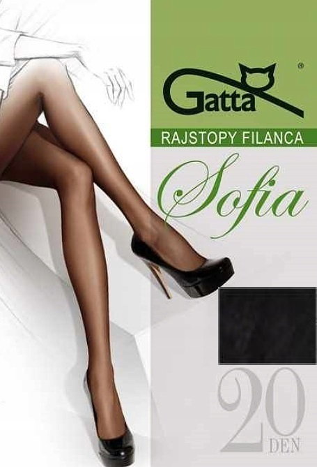 Gatta Sofia rajstopy elstil 20den nero r.3