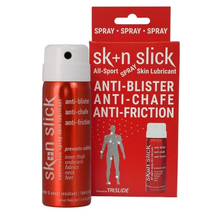 Spray przeciw otarciom SKIN SLICK dla osób aktywnych, sportowców, plus size 52ml Rozmiar Spray Kolor Anti-Blister