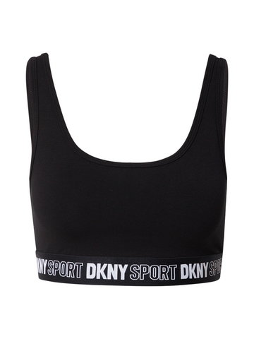 DKNY Performance Biustonosz  czarny / biały