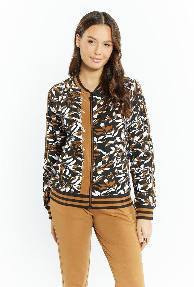 Bluza damska typu bomber