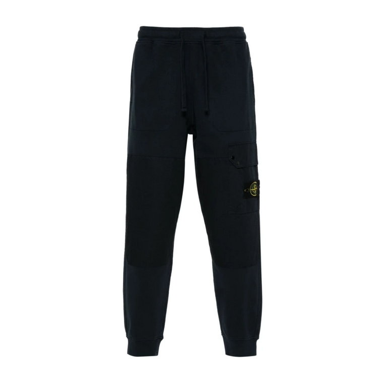 Niebieskie Spodnie Casual Stone Island