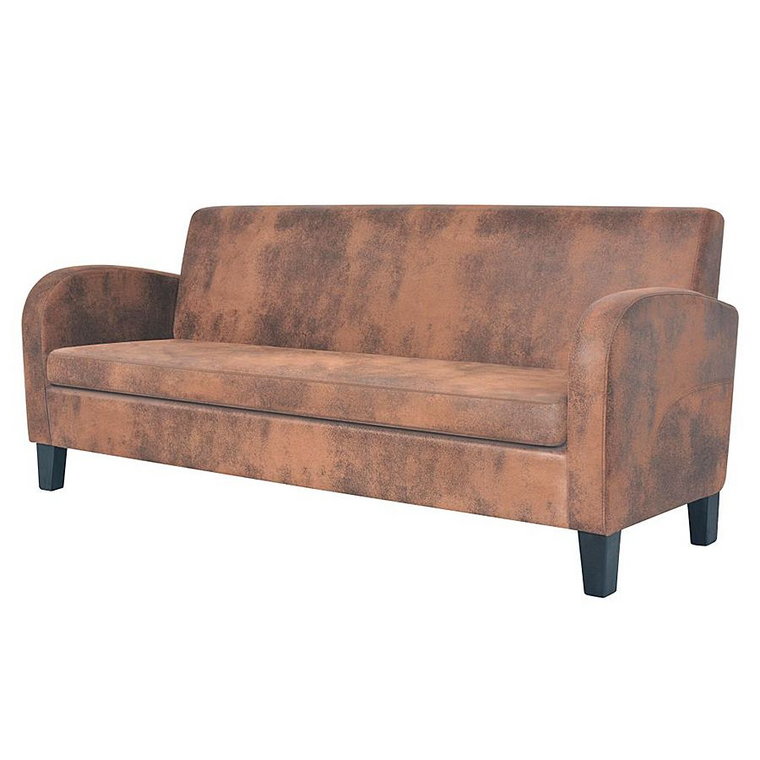 Trzyosobowa sofa Mayor 3X - brązowa