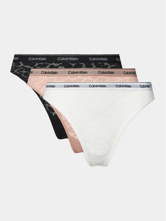 Komplet 3 par fig klasycznych Calvin Klein Underwear