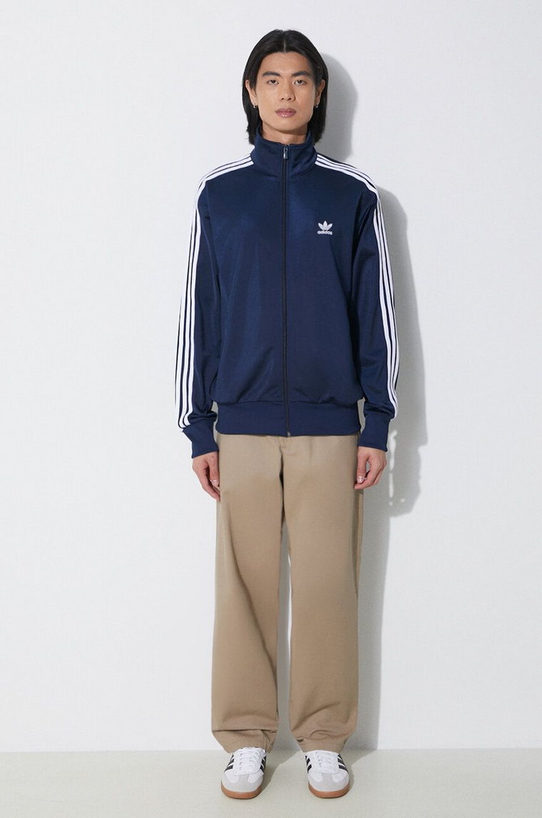 adidas Originals bluza męska kolor granatowy wzorzysta IR9893