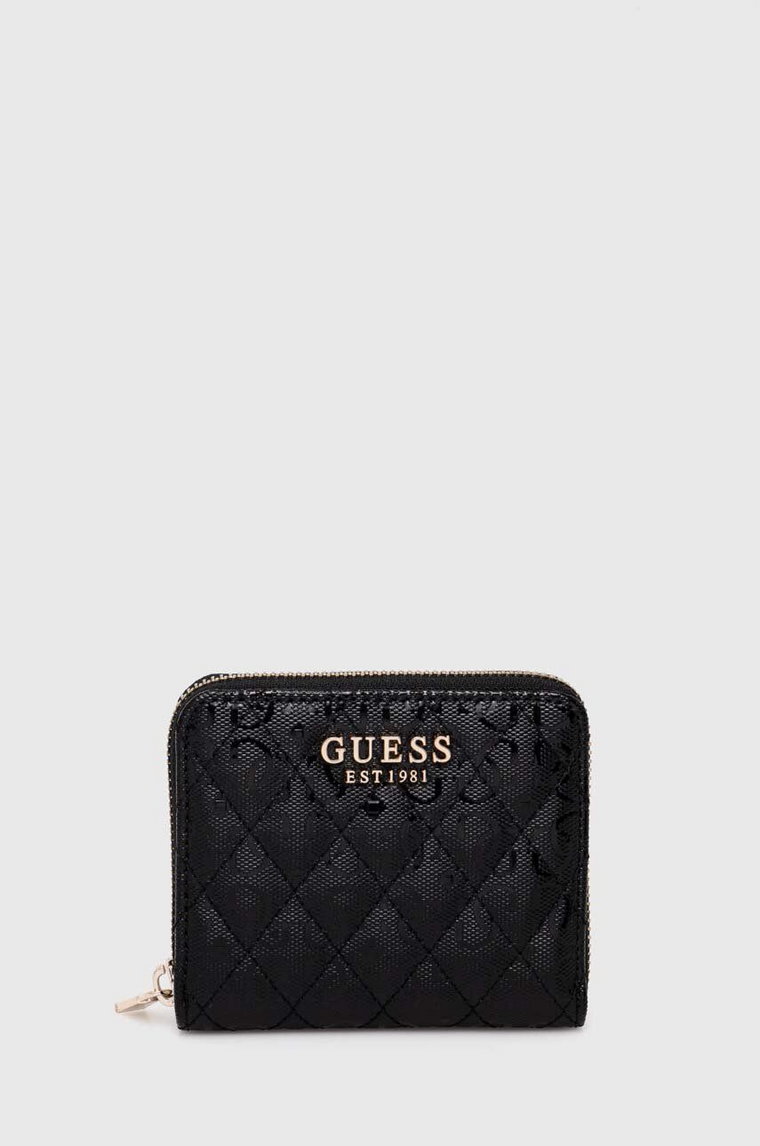 Guess portfel YARMILLA damski kolor czarny SWGG93 22370