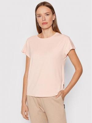 Outhorn T-Shirt TSD611A Różowy Regular Fit