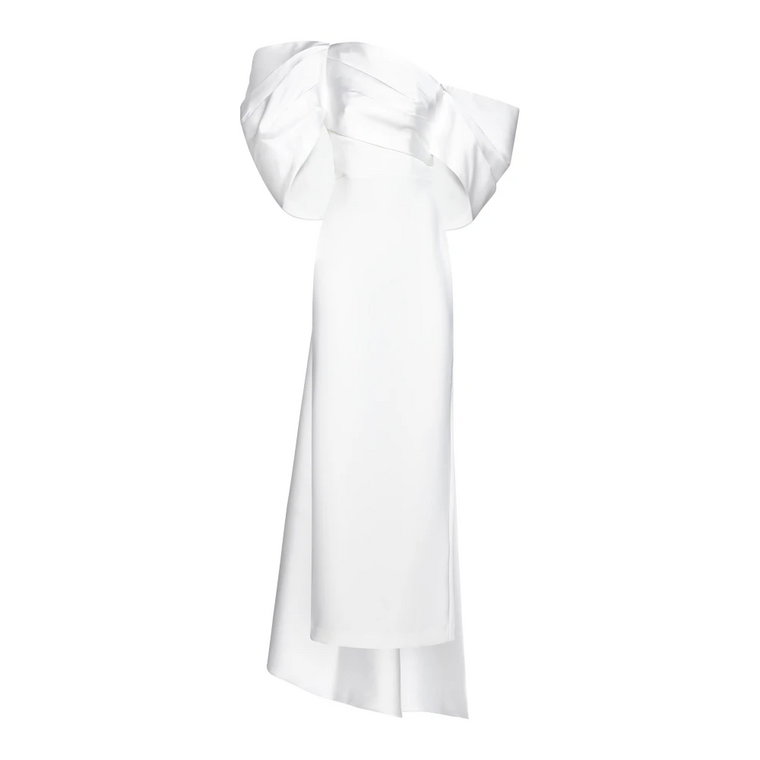 Biała Sukienka Maxi Raye Solace London