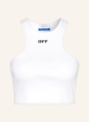 Off-White Krótki Top weiss