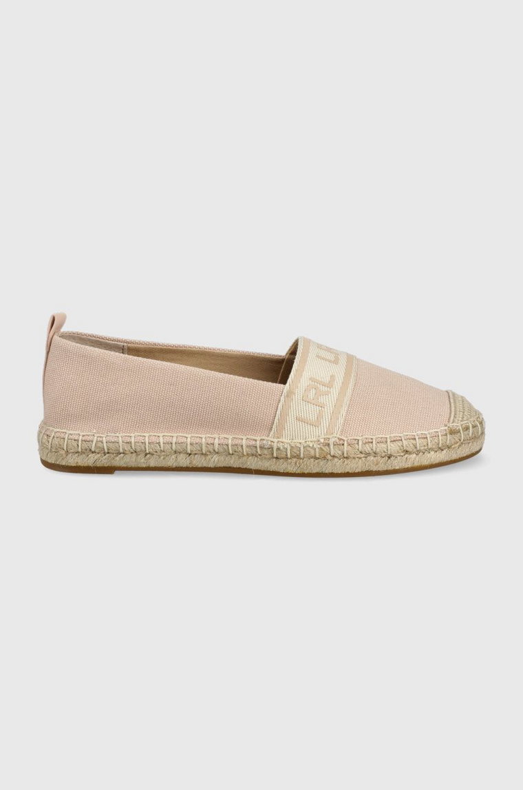 Lauren Ralph Lauren espadryle CAYLEE 802824652006.650 kolor różowy