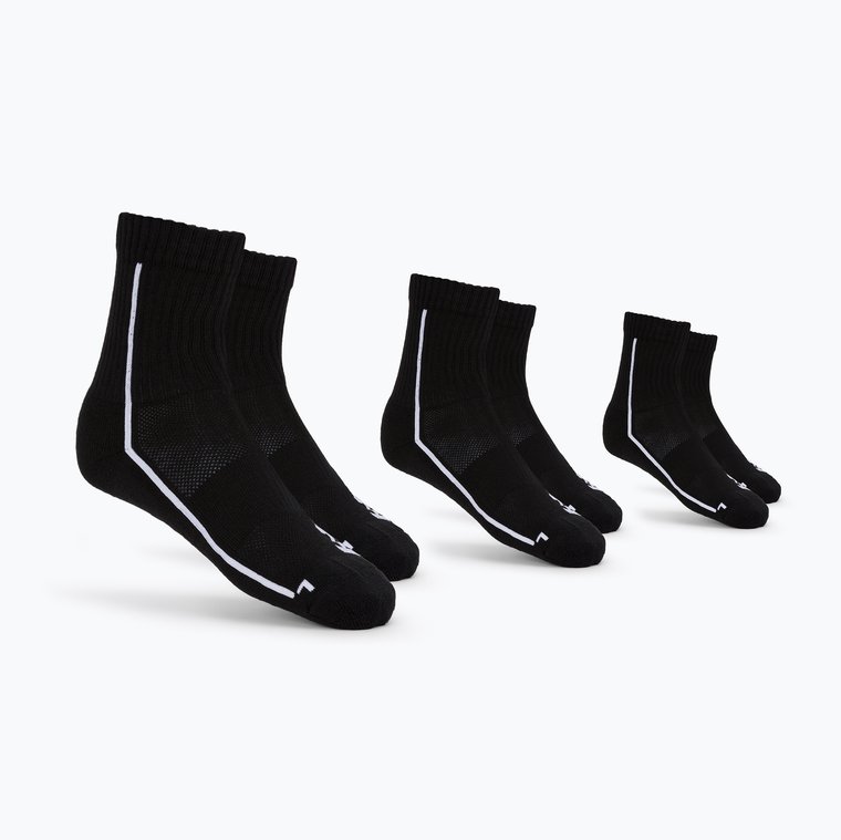 Skarpety HEAD Socks Tennis 3P Performance 3 pary black/white