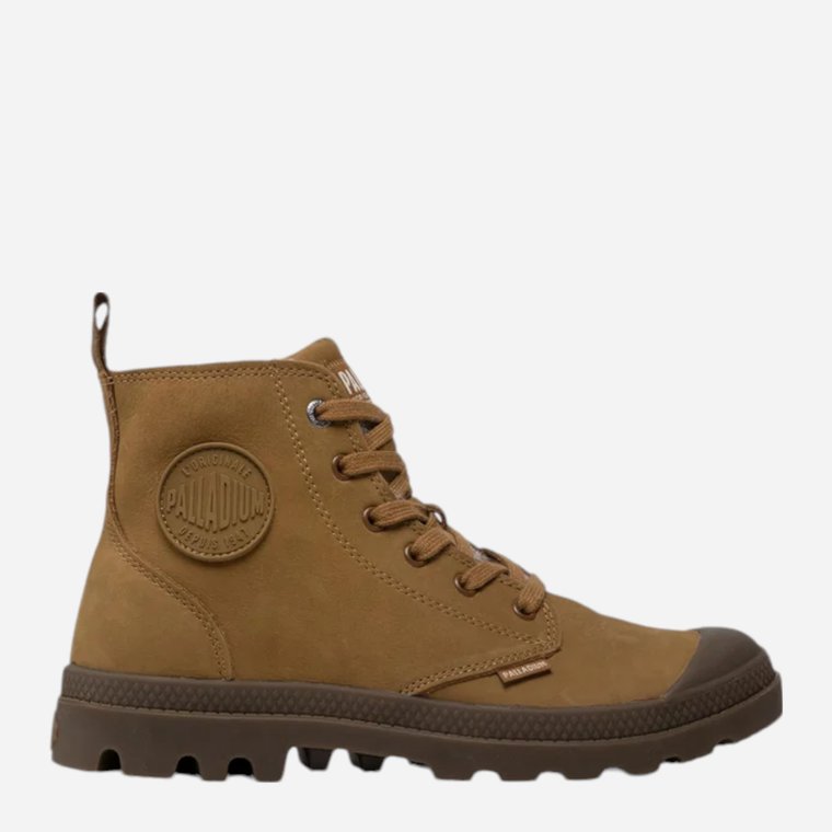 Zimowe trzewiki męskie wysokie Palladium Pampa Hi Zip Wl 05982-257-M 41.5 (7.5UK) 26.5 cm Musztardowe (889423277813). Buty męskie za kostkę