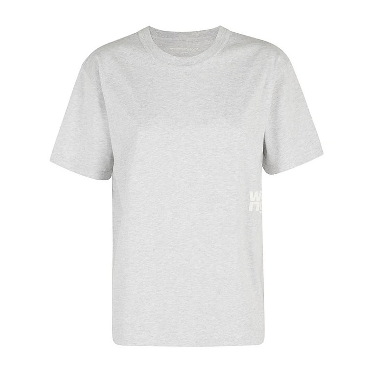 Logo Puff Stylowy Top T by Alexander Wang