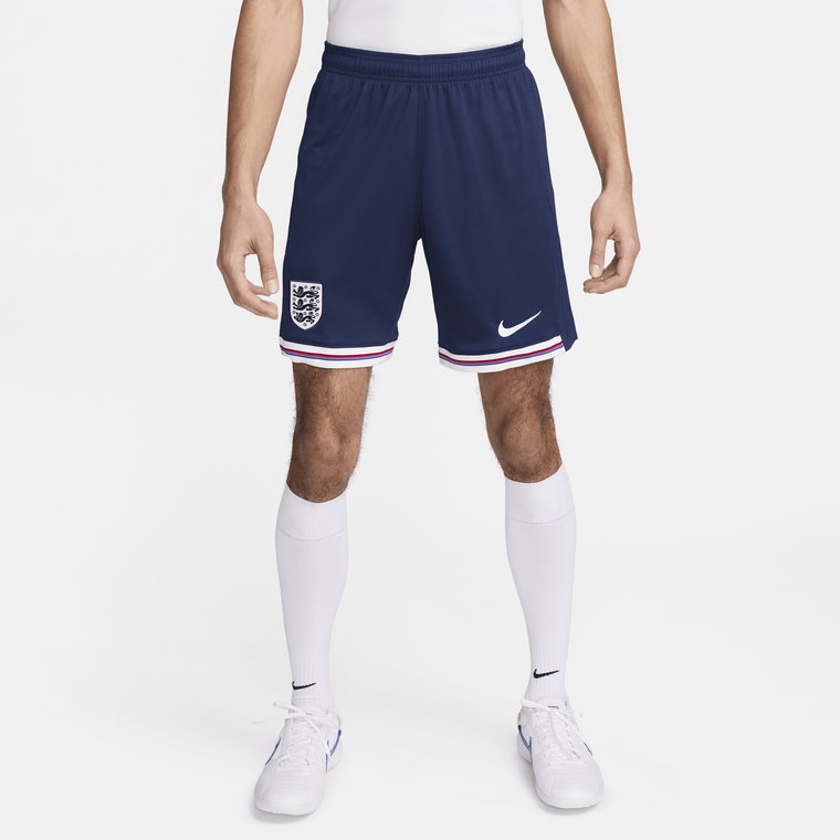 Męskie spodenki piłkarskie Nike Dri-FIT Anglia Stadium 2024 (wersja domowa)  replika - Niebieski