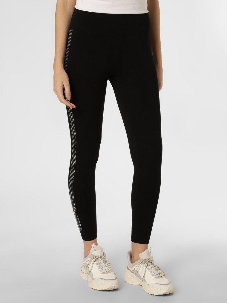 DKNY - Legginsy damskie, czarny