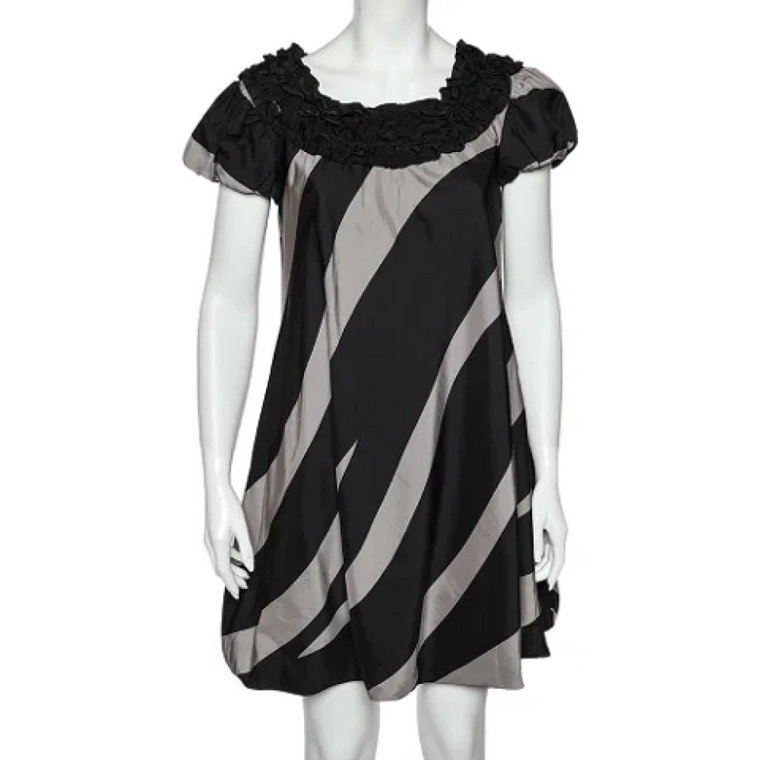 Pre-owned Silk dresses Moschino Pre-Owned