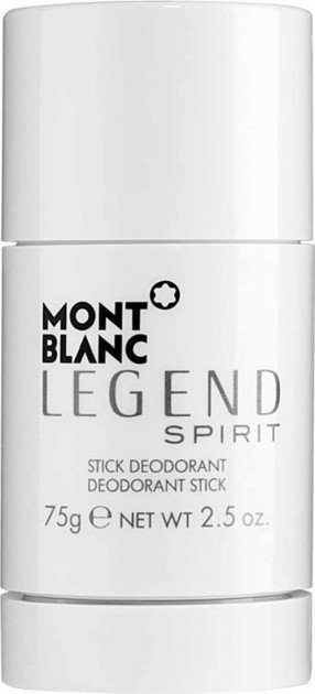Dezodorant w sztyfcie dla mężczyzn Montblanc Legend Spirit 75 ml (3386460074872). Dezodoranty i antyperspiranty