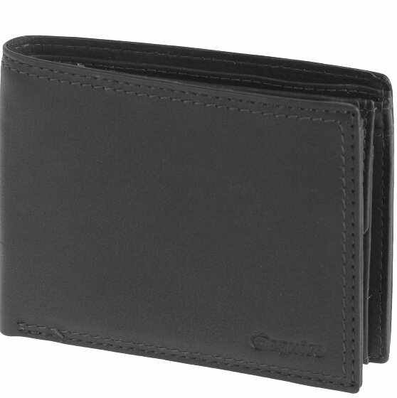 Esquire Duo Wallet Leather 12 cm black